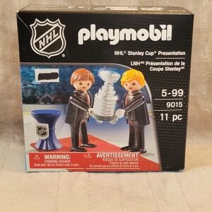 Playmobil NHL Stanley Cup Presentation Set 9015 11 Piece Play Set New